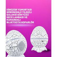 Bluetooth Hoparlör Özellikli 7 Renkli Gece Aydınlatması