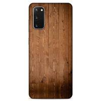 Lopard Samsung Galaxy S20 Uyumlu Kılıf Wood'X (7) Telefon Kılıfı Baskılı