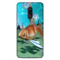 Lopard Xiaomi Redmi 8 Uyumlu Kılıf Manipülasyon ☻ (29) Arka Koruma Kılıfı Baskılı
