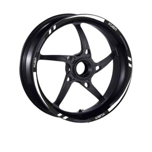 KUBA Kuba Uyumlu Beyaz Reflektör 1 Set Jant Şeridi