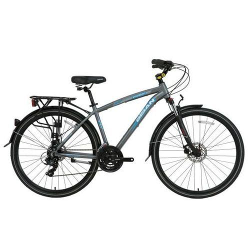 Bisan Ctx6400 Comfortline 28 Jant Şehir Bisikleti Gri-Yeşil 52 cm