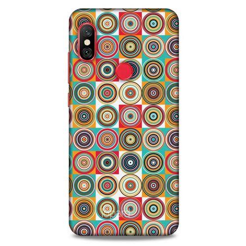 Xiaomi Mi A2 Lite Kılıf Pastel Renkler (44) Tough Armor Kılıf Karışık Renkli