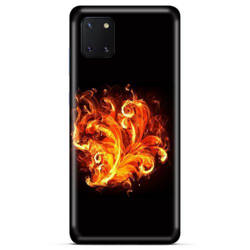 Lopard Huawei Y5P Uyumlu Kılıf FireX (22) Tam Koruma Kılıfı Ateş Buket