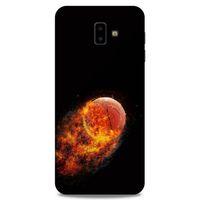 Lopard Samsung Galaxy J6 Plus Uyumlu Kılıf FireX (32) Soft Silikon Kılıf Basketbol Topu