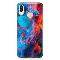 Huawei P20 Lite Kılıf  Macroscopy Arka Kapak Koruma Desenli Full Koruyucu