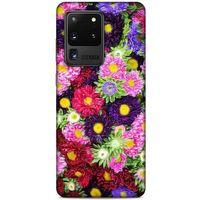Lopard Samsung Galaxy S20 Ultra Uyumlu Kılıf Bahar (43) Thin Fit Kılıf Çiçek Buketi