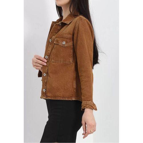 pilelistore Kısa Ceket Tintkahve