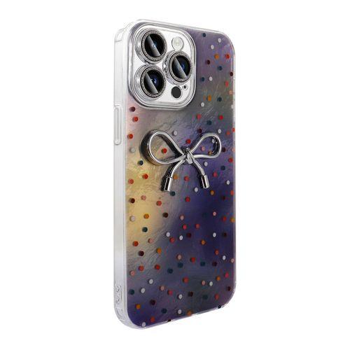 Apple iPhone 15 Pro Max Kılıf Kamera Korumalı Figürlü Zore Ponti Silikon Kapak