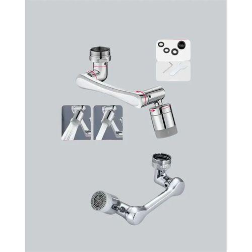 2 Modlu 1080° Dönebilen Musluk Başlığı Esnek 3 Eklemli Hareketli Tasarım