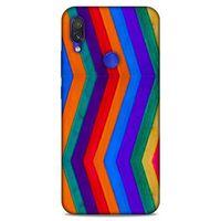 Lopard Xiaomi Redmi Note 7 Uyumlu Kılıf Wood'X (25) Antişok Kapak Baskılı