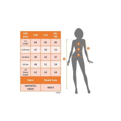 Kadın Uzun Kollu Yakalı Kol Ve Yaka Puantiye Detaylı Ithal Krep Elbise