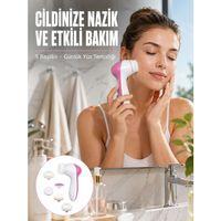 5 Başlıklı Cilt Temizleme Cihazı Ultra Kaliteli Yumuşak Kırşıklık Karşıtı Yeni Nesil