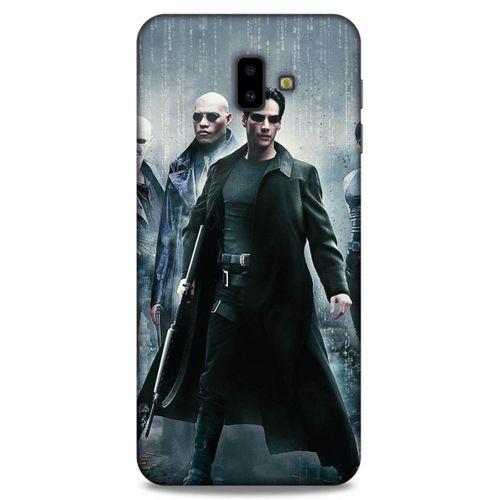 Lopard Samsung Galaxy J6 Plus Uyumlu Kılıf IMDB Film (15) Antişok Kılıf Matrix