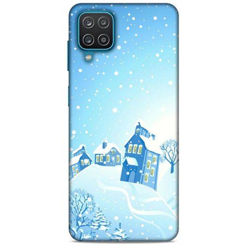 Lopard Samsung Galaxy A12 Uyumlu Kılıf SnowiX (24) Darbe Emici Kılıf