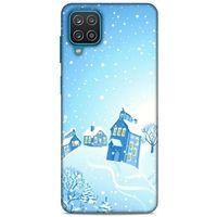 Lopard Samsung Galaxy A12 Uyumlu Kılıf SnowiX (24) Darbe Emici Kılıf