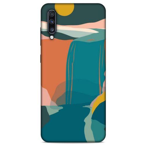 Samsung Galaxy A70 Uyumlu Kılıf Yeşil Delisi (24) Darbe Emici Kılıf Pastel yeşil