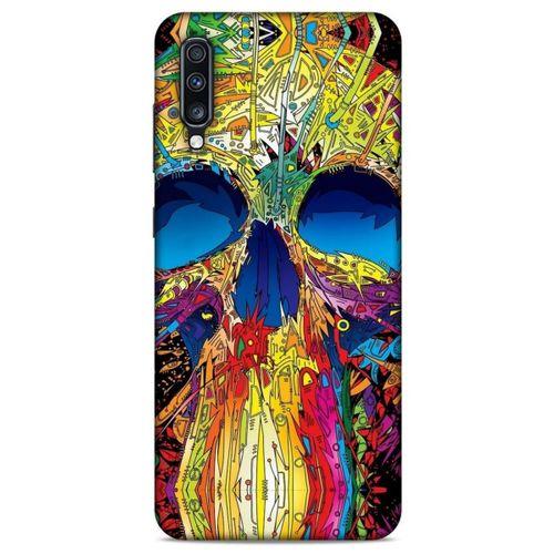 Samsung Galaxy A70s Uyumlu Kılıf Motorsiklet (32) Soft Silikon Kılıf İskelet
