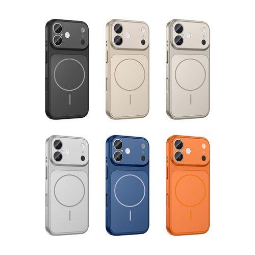 Apple iPhone 17 Kılıf Zore M-Safe Şarj Özellikli Kamera Korumalı Formen Kapak