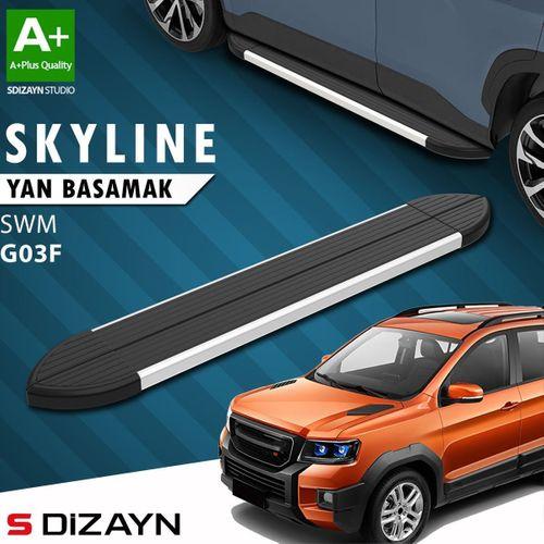 S-Dizayn SWM G03F Skyline Aluminyum Yan Basamak 193 Cm 2023 Üzeri A+ Kalite