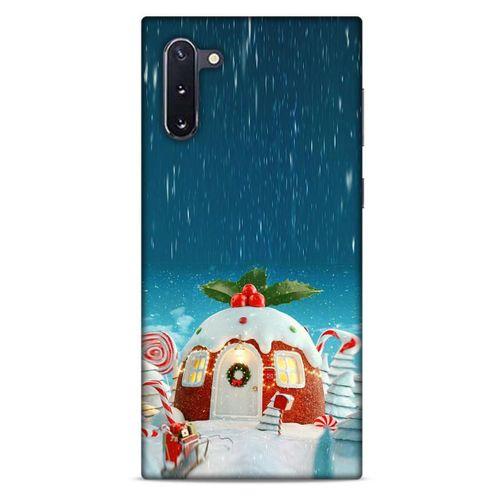 Samsung Galaxy Note 10 Kılıf Snowix (14) Lansman Kılıf Beyaz Kırmızı