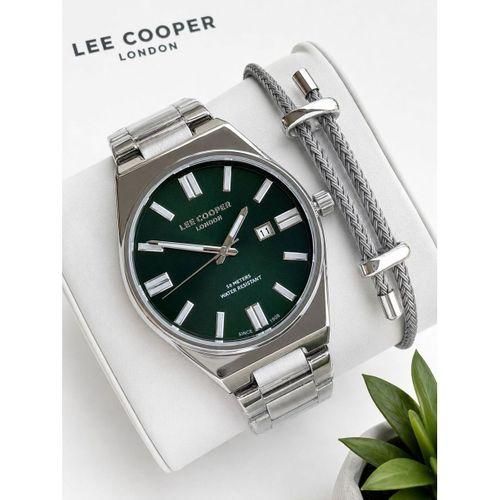 Lee Cooper 2 Yıl Garantili Takvimli Kadran Bileklik Hediyeli Erkek Kol Saati E8325.370