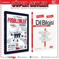 Orjinal Mikro TYT Problemler ve AKM Dil Bilgisi Soru Bankası Seti 2 Kitap