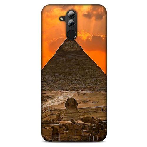Huawei Mate 20 Lite Kılıf Dünya Mimarisi (25) Antişok Kapak Giza Piramitler Mısır