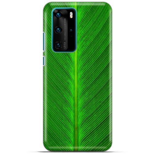 Lopard Huawei P40 Pro Uyumlu Kılıf Bahar (33) Hybrid Kılıf Yeşil