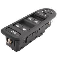 Peugeot 508 Sol Ön Cam Açma Düğmesi Anahtarı 2009-2017 Siyah