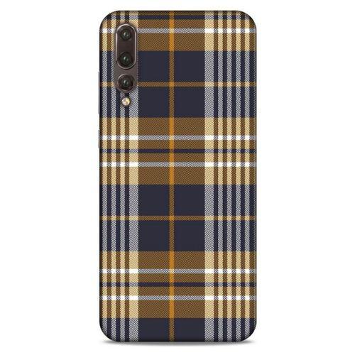 Gömlek (11) Desenli Silikon Kapak Telefon Kabı Huawei P20 Pro Kılıf
