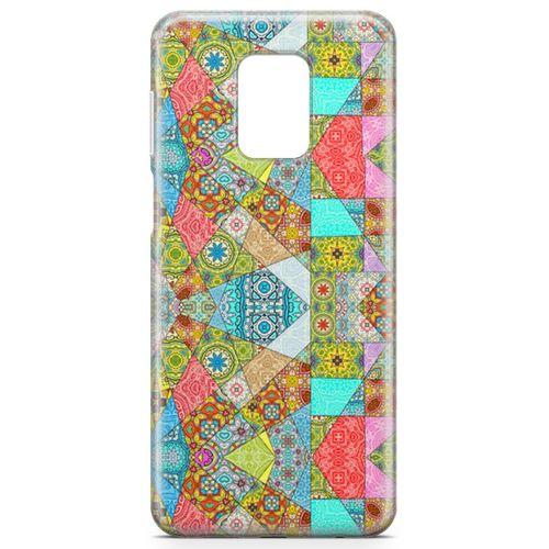 Xiaomi Redmi Note 9S Kılıf Yeşil Vintage Arka Kapak Koruma Desenli Full Koruyucu