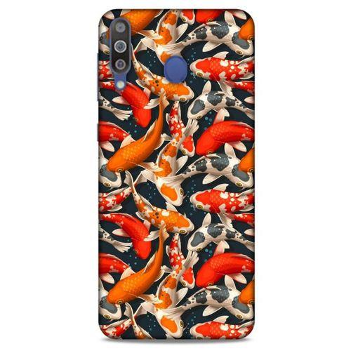 Samsung Galaxy M30 Kılıf Japonya (47) Crystal Flex Kılıf Japon Balıkları Nemo