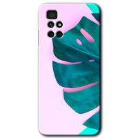 Redmi 10 Kılıf HD Desen Baskılı Arka Kapak - 3D Yaprak