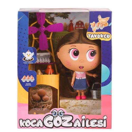 Eğitici Oyuncak  BLD295 Koca Göz Ailesi Tavukçu -Birliktoys