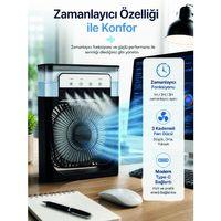 Su Hazneli Püskürtmeli Fan 1-3-5 Püskürtme Seçeneği, Type-c Güç Girişi