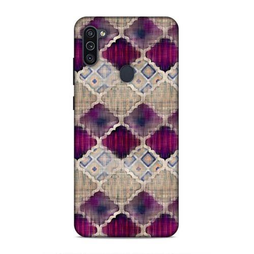 Samsung Galaxy M11 Uyumlu Kılıf Utopia (7) Telefon Kılıfı Bordo Mavi