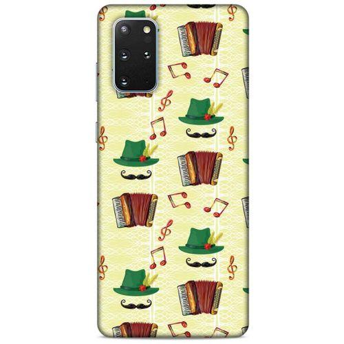 Samsung Galaxy S20 Plus Kılıf Almanya (6) Silikon Kılıf Akordiyon Şapka