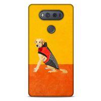 LG K61 Kılıf Köpek Kıyafetleri (46) Core Armor Kılıf Golden Retriever Mont