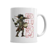 Goblin Burn Kupa Bardak Porselen