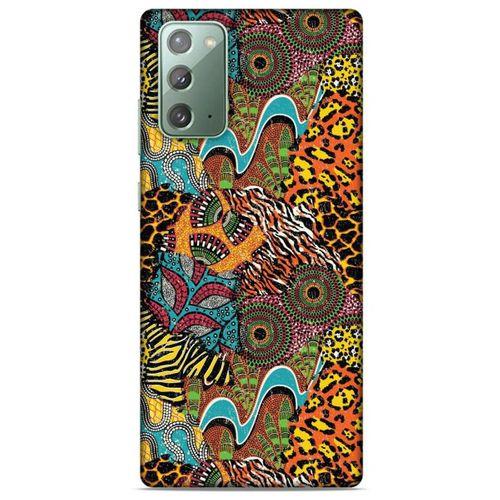 Animax Baykuş Silüet Samsung Galaxy Note 20 Kılıf Desenli Silikon