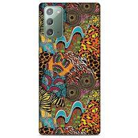 Animax Baykuş Silüet Samsung Galaxy Note 20 Kılıf Desenli Silikon