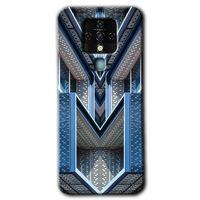 Potkal Hediye Fabrikası Tecno Camon 16 Kılıf HD Desen Baskılı Arka Kapak - Retro Building