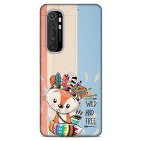 Animax Kızılderili Tilki Xiaomi Mi Note 10 Lite Kılıf Desenli Silikon