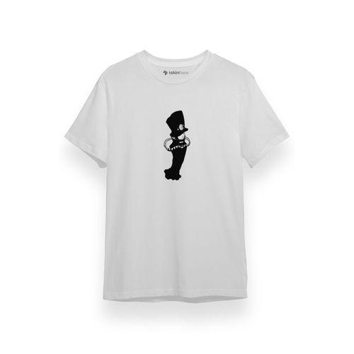 Boogiepop Phantom Minimal Beyaz Kısa kol Erkek Tshirt