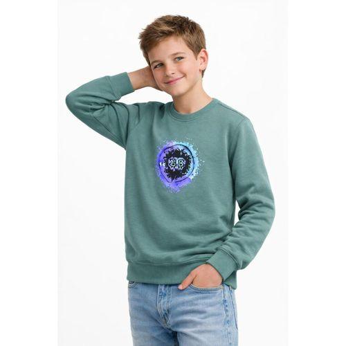 Erkek Çocuk Ön Arka Baskılı Sweatshirt BGL-ST05230