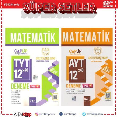 Çap Yayınları TYT AYT Matematik Deneme Seti 2 Kitap