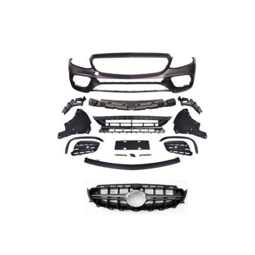 Mercedes W213 Uyumlu 2016+ E63 Ön Tampon & Panjur Seti