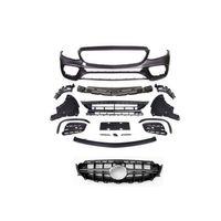 Mercedes W213 Uyumlu 2016+ E63 Ön Tampon & Panjur Seti