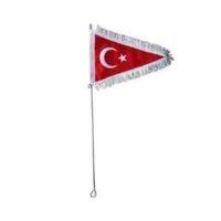 SEVGENT Bisiklet Bayrak Direği (türk Bayrağı) Üçgen 2.kalite