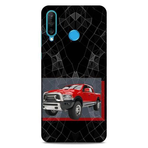 Lopard Huawei P30 Lite Uyumlu Kılıf PickUpX (7) Telefon Kılıfı Ateş Kırmızı